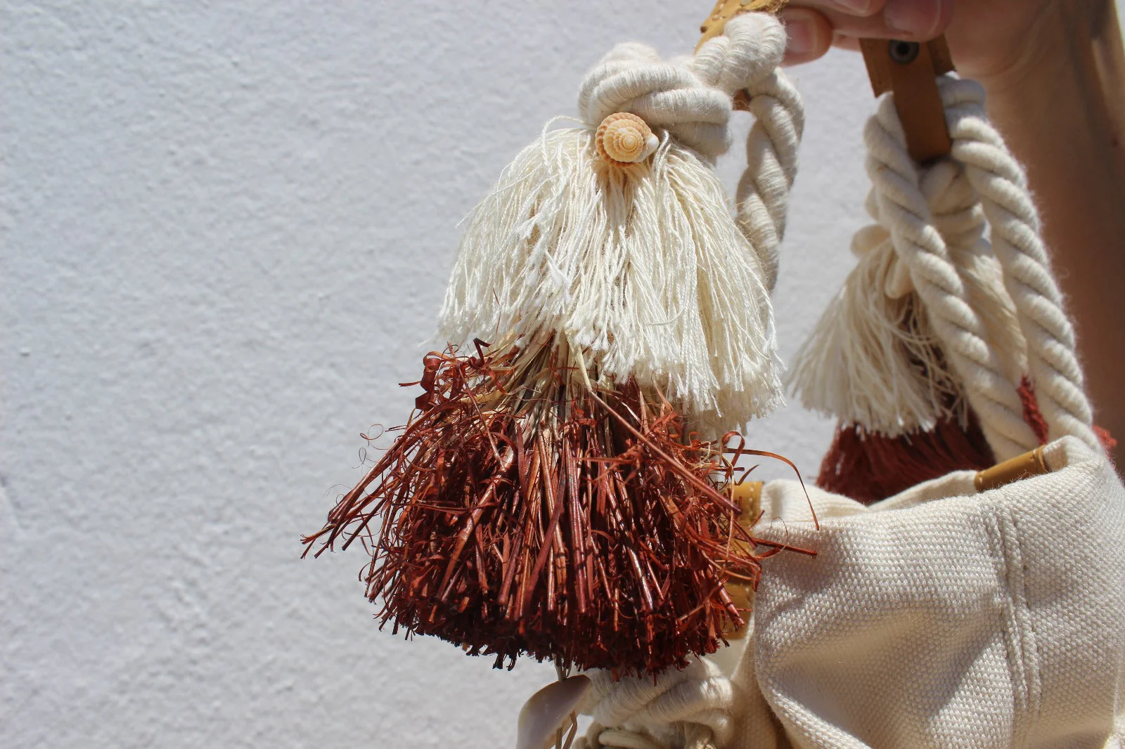 Entrudo | Cimbres Bucket Bag bamboo - Image 6