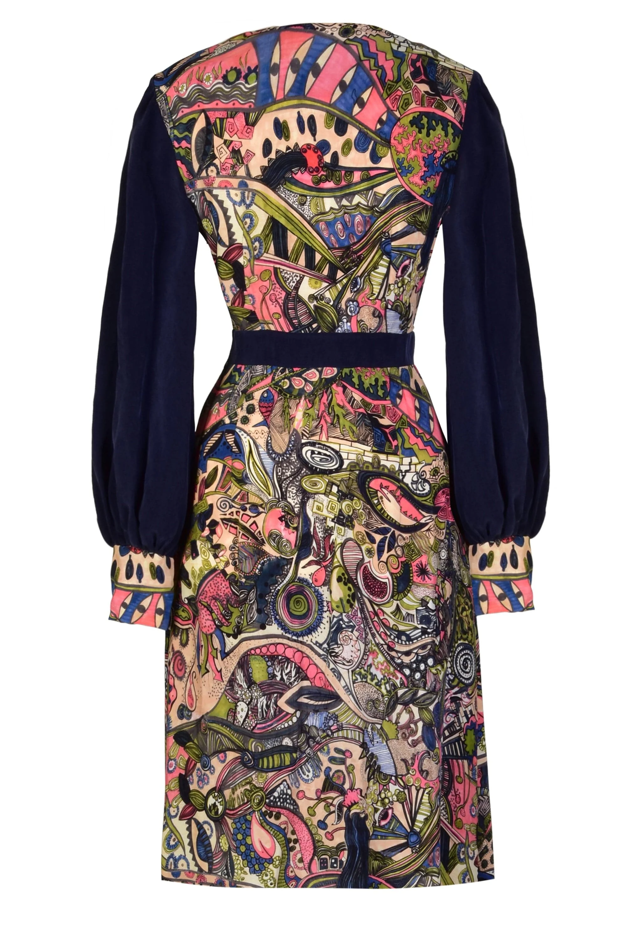 Sarvin | Aria Long Sleeve Mini Dress - Image 6
