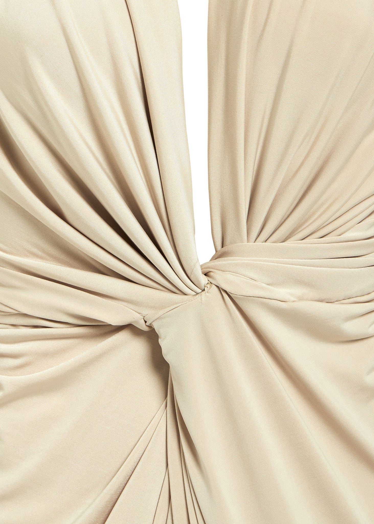 Sarvin | Bianca Stone Low Cut Dress Plunging Neckline - Image 9