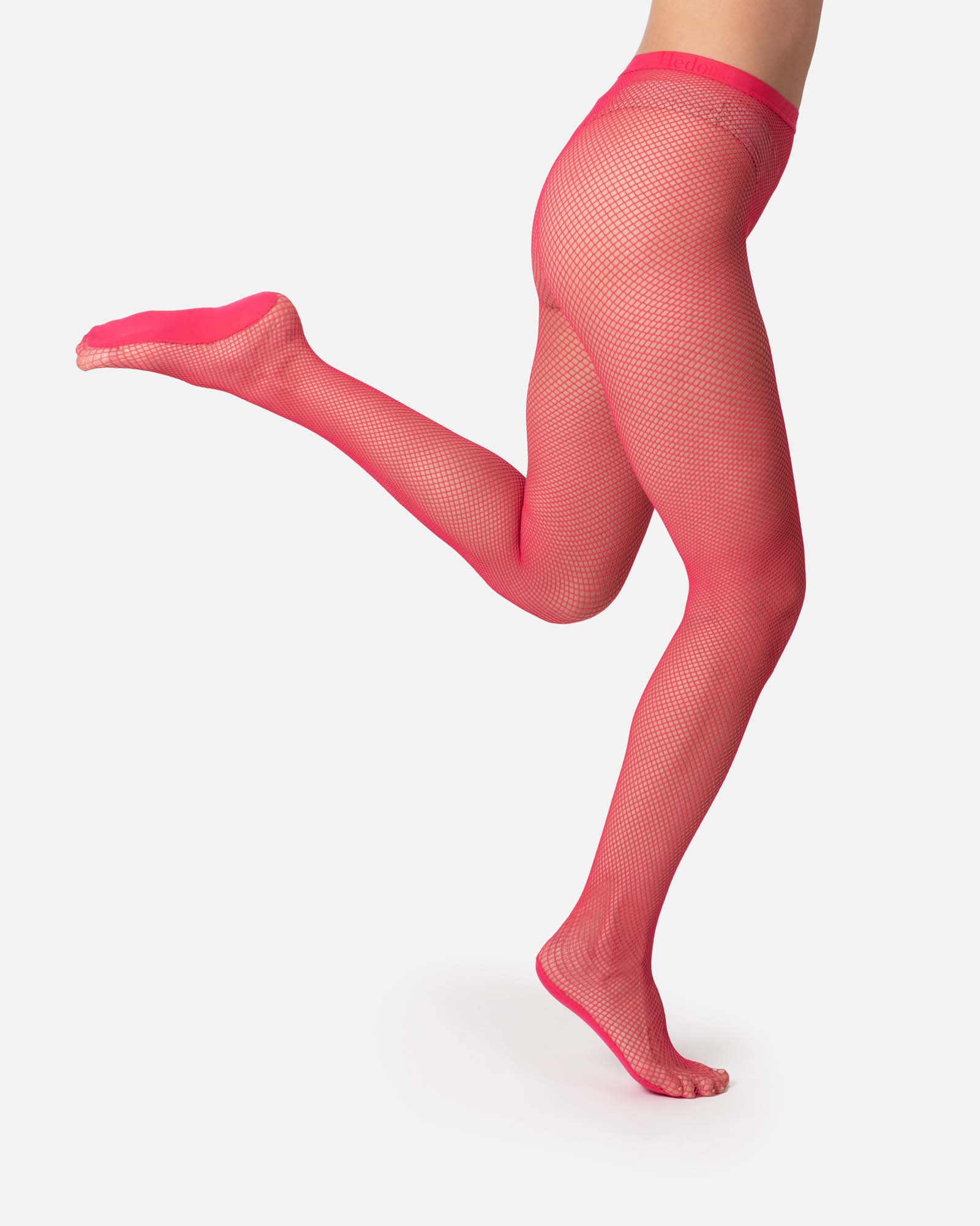 Hēdoïne | Fishnet Tights Pink The Drama - Image 7
